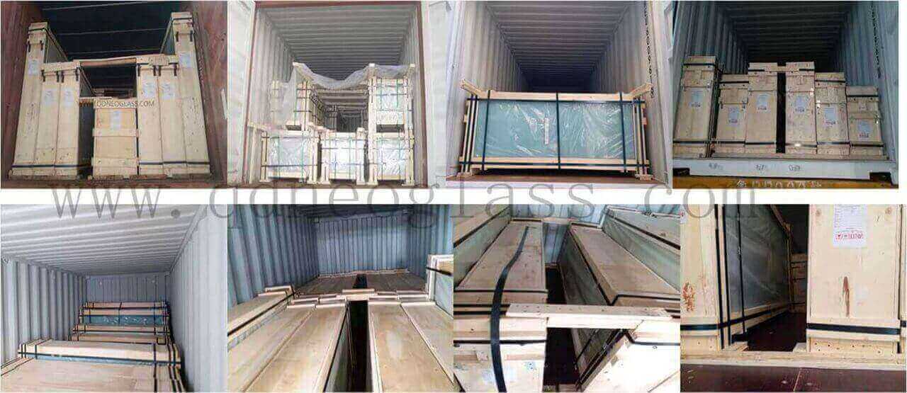 Container Fasten of Laminated Silver Mirror