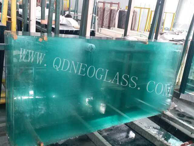 Custom-Made Tempered Countertop Glass With Hole for Bowl and Pot for Bathroom, Washing Room and Kitchen