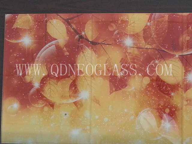 Toughened Laminated Glass With Digital Printing Design-AS/NZS 2208: 1996, CE, ISO 9002