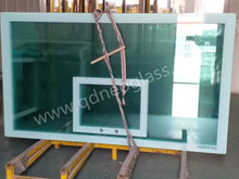 Basketball Board Glass-Tempered Glass With Ceramic Frit/ SilkScreen Print