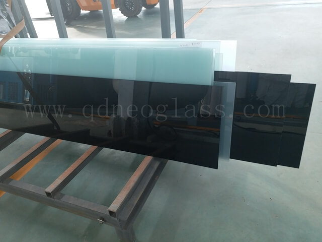 Cut to Size Black Laminated Glass, Cut To Size White Translucent Laminated Glass