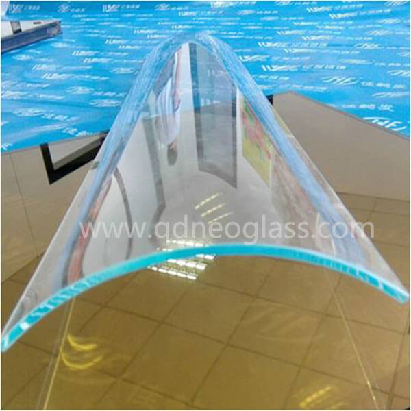 Tempered Curved Low Iron Glass
